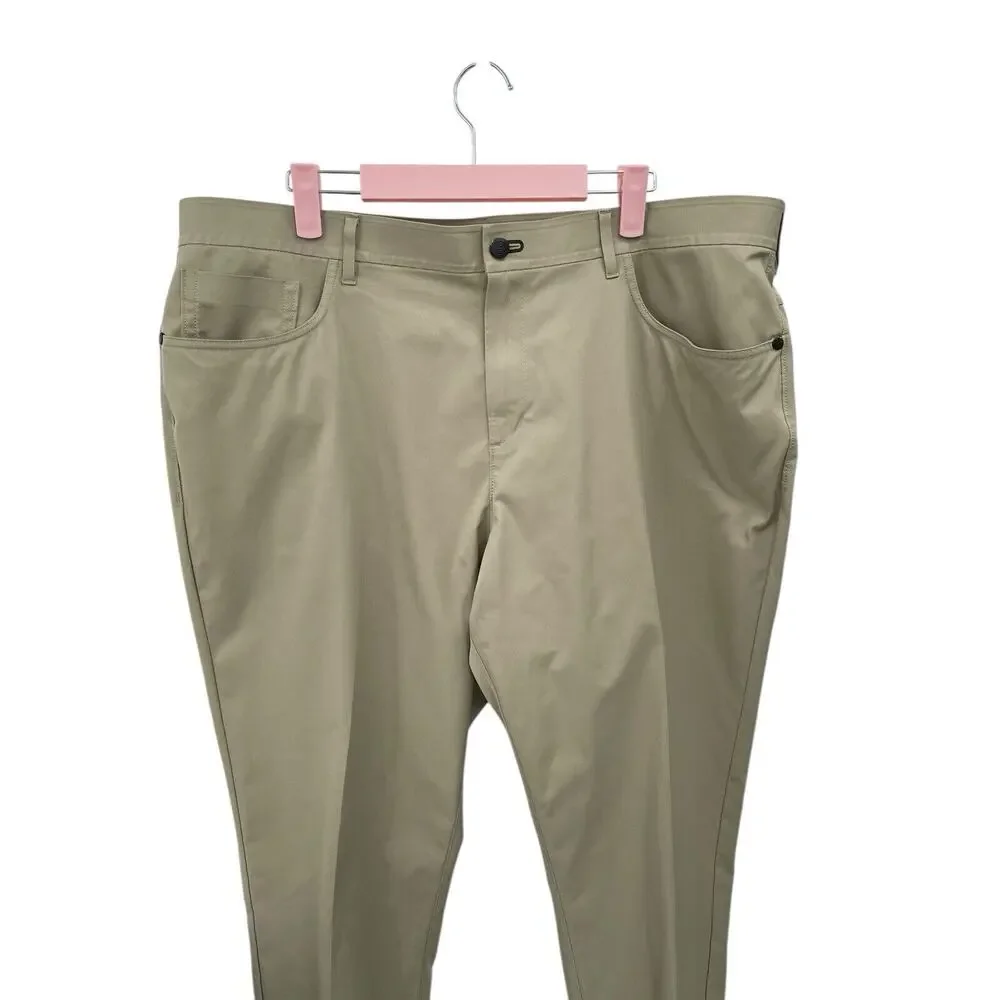 Public Rec Pants Dealmaker Workday 5 Pocket Khaki Tan 42 X 27